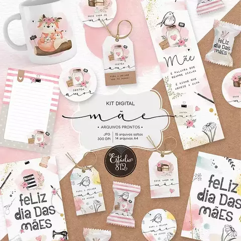 Mimos Dia das Mães Bichinhos - comprar online