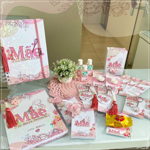 Mimos Dia das Mães Rosa - comprar online