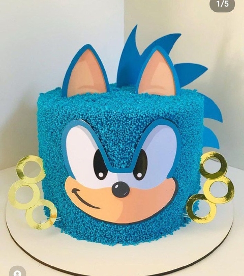 Sonic - Topo de Bolo
