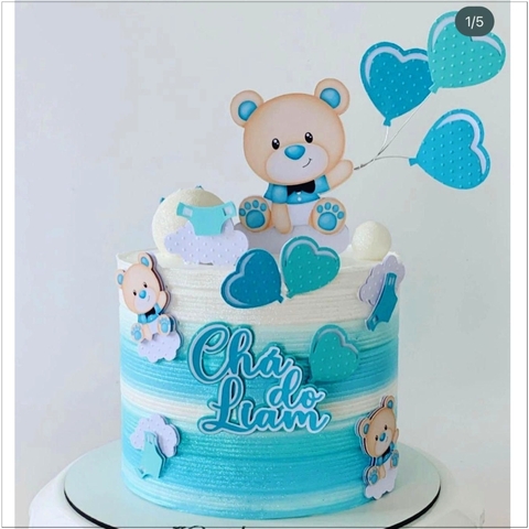 Ursinho - Topo de Bolo