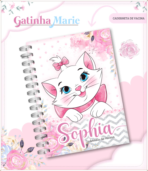 Caderneta de Saúde Gatinha Menina