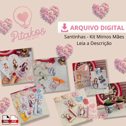 Mimos Santinhas Dia das Mães - comprar online