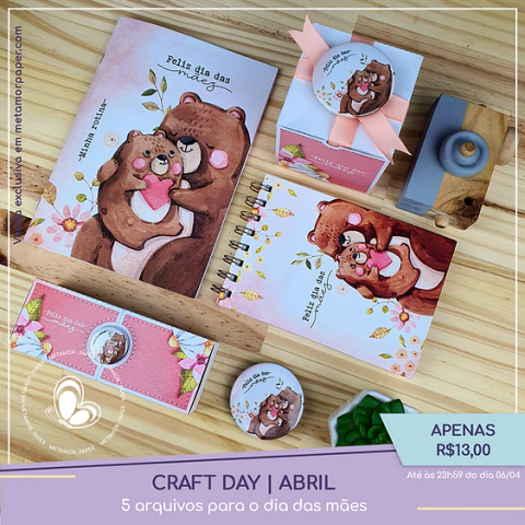 Mimos Ursa Dia das Mães - comprar online