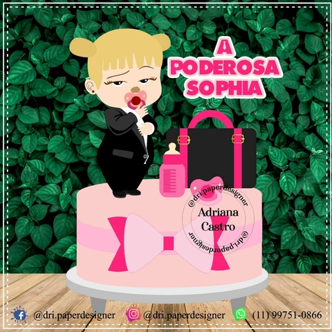 Poderosa Chefinha - Topo de Bolo