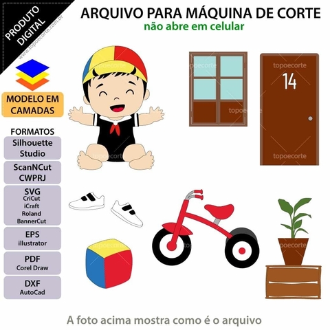 Quico - Topo de Bolo