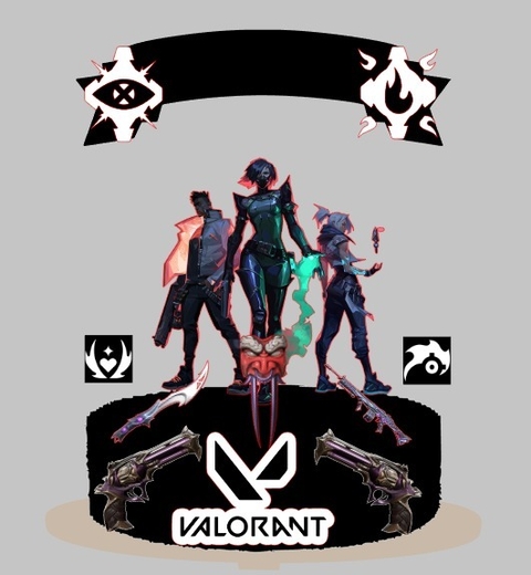 Valorant - Topo de Bolo