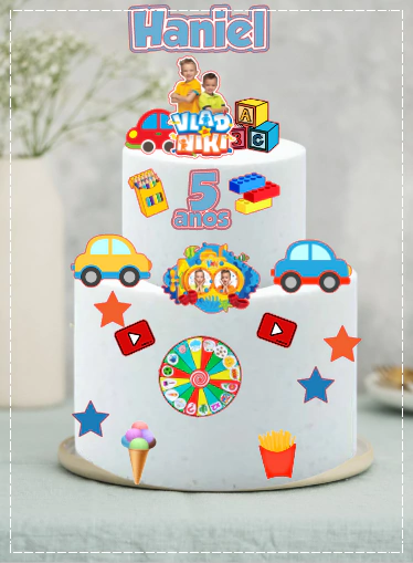 Vlad e Niki - Topo de Bolo