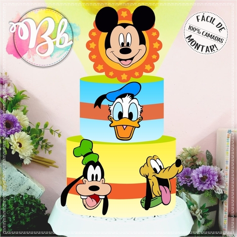 Turma do Mickey - Topo de Bolo