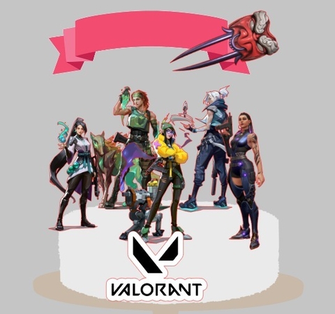 Valorant - Topo de Bolo