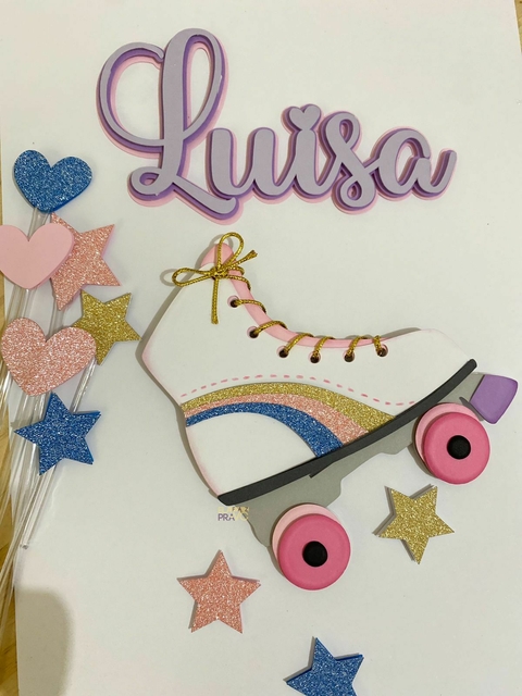 Patins - Topo de Bolo