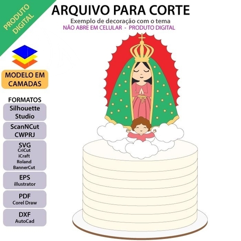 Santo - Topo de Bolo