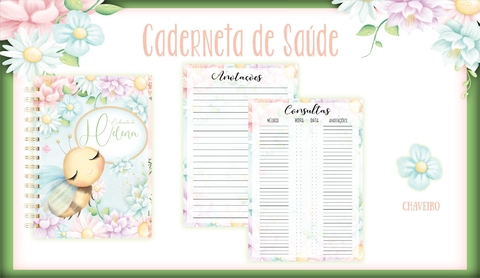 Caderneta de Saúde Abelinha Menina