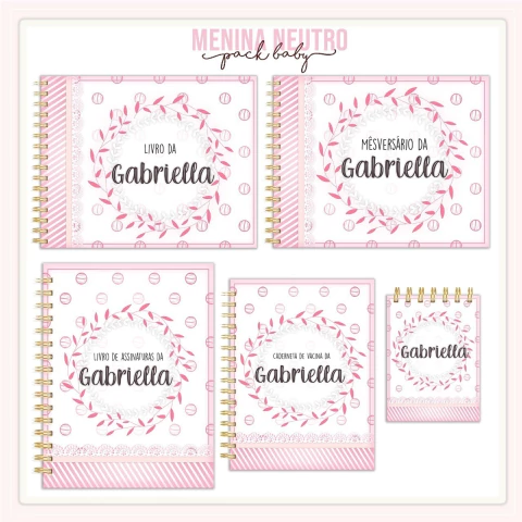 Caderneta de Saúde Neutra Menina