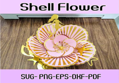 Flores - Flor Shell - comprar online