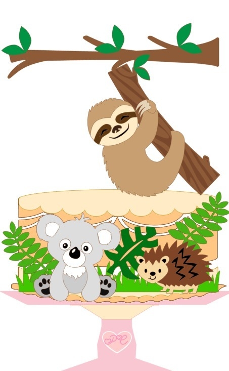 Preguiça - Topo de Bolo