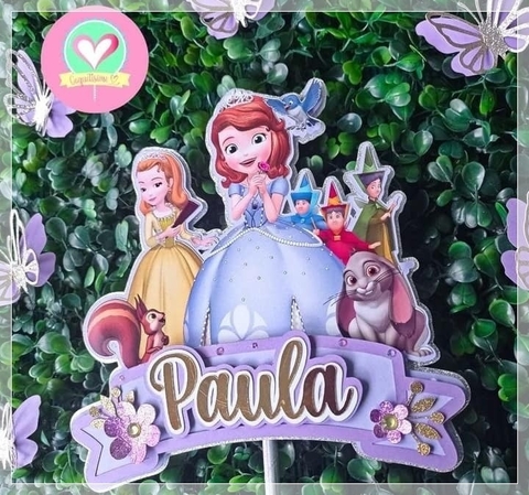 Princesa Sofia - Topo de Bolo