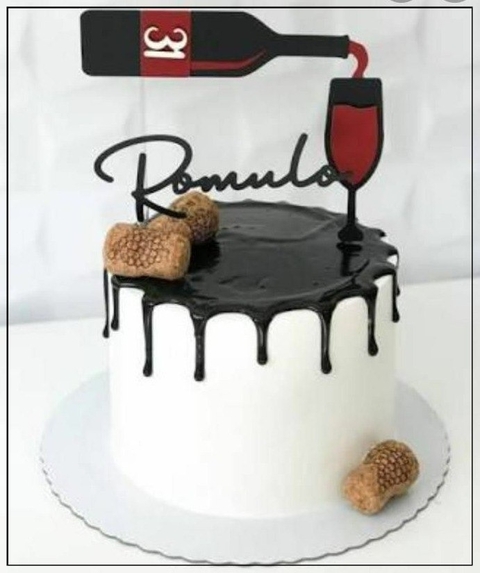 Vinho - Topo de Bolo