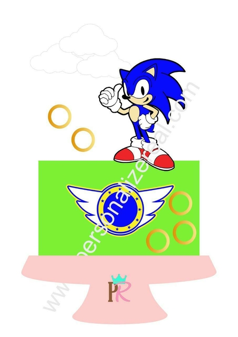 Sonic - Topo de Bolo