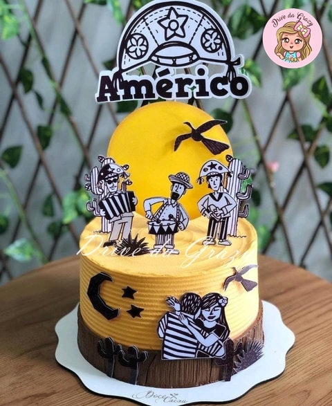 Xilogravura - Topo de Bolo