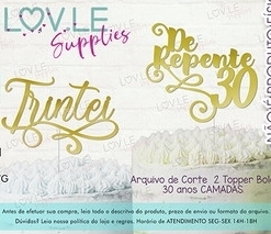 Trintei - Topo de Bolo