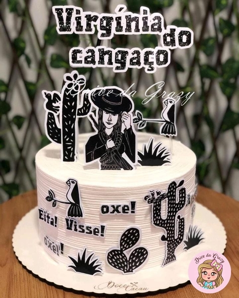 Xilogravura - Topo de Bolo