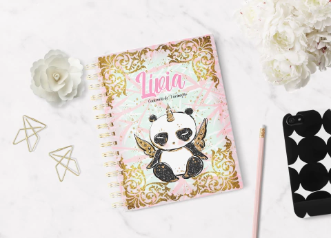 Caderneta de Saúde Panda Menina