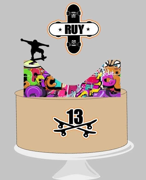 Skate - Topo de Bolo