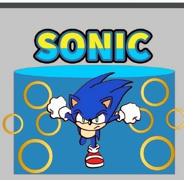 Sonic - Topo de Bolo