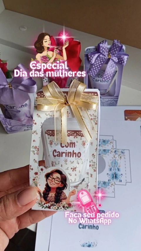 Kit de Caixinhas para Bisnaga de Hidratante - comprar online