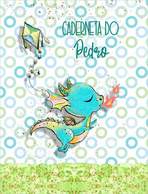 Caderneta de Saúde Dragão Menino
