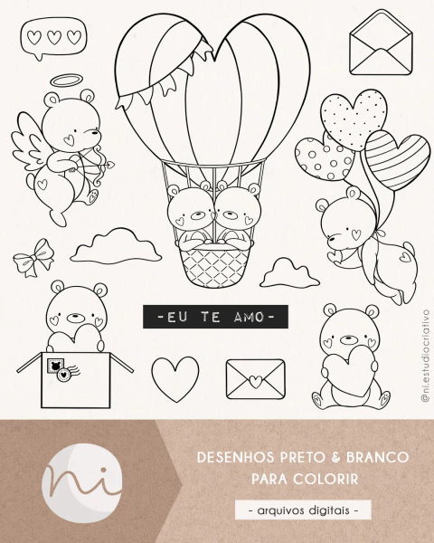 Kit Digital - Eu te Amo - comprar online