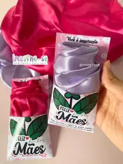 Dia das Mães - FLOR TOUCA DE CETIM - comprar online