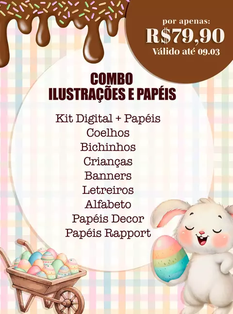 Kit Digital - Pascoa 25 Combo - comprar online
