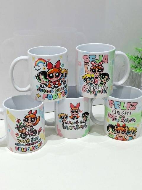 Canecas - Mulheres Meninas Poderosas - comprar online