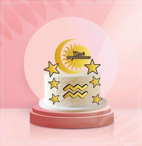 Signos - Topo de Bolo