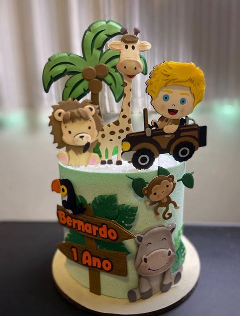 Safari - Topo de Bolo 3 - comprar online