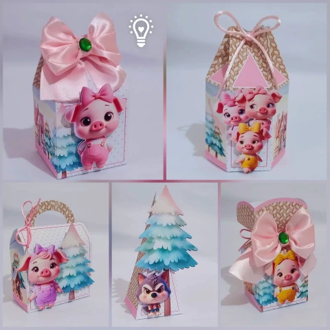 Festa Os 3 Porquinhos - comprar online