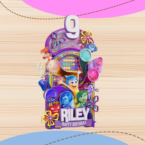 Divertida Mente - Topo de Bolo - comprar online