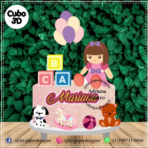 Brinquedos - Topo de Bolo