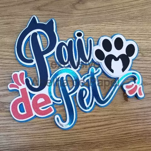 Dia dos Pais - Topo de Bolo - comprar online