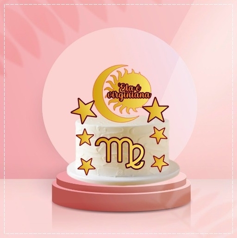 Signos - Topo de Bolo