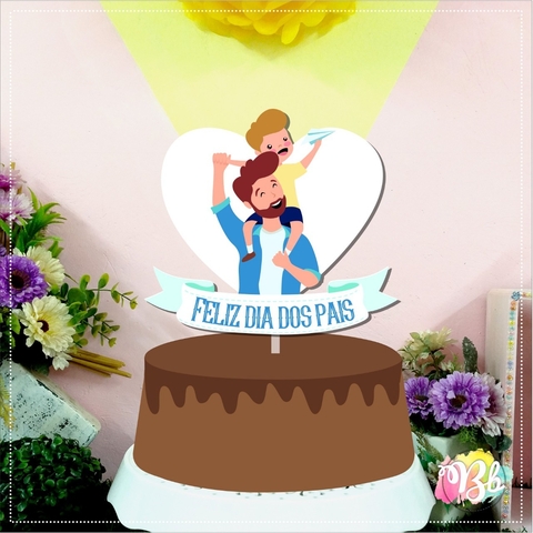 Dia dos Pais - Topo de Bolo - comprar online
