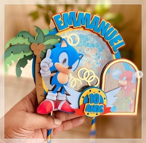 Sonic - Topo de Bolo