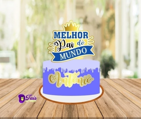 Dia dos Pais - Topo de Bolo 52 - comprar online