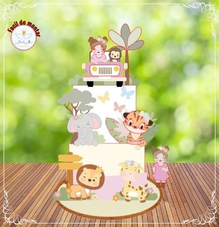 Safari - Topo de Bolo