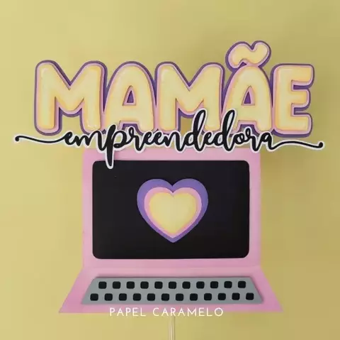 Topo de Bolo - Dia das Mães 52 - comprar online