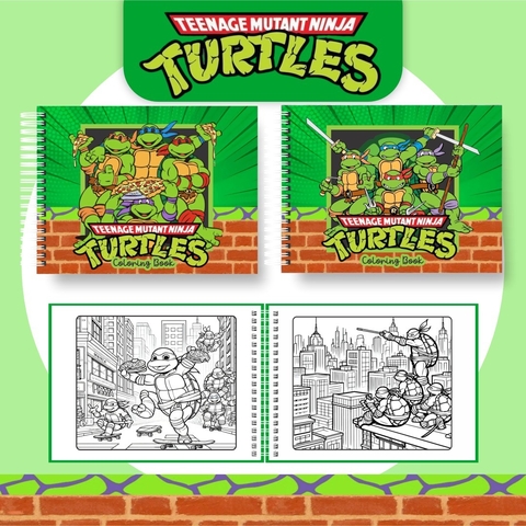 Livros de Colorir - Tartarugas Ninja - comprar online