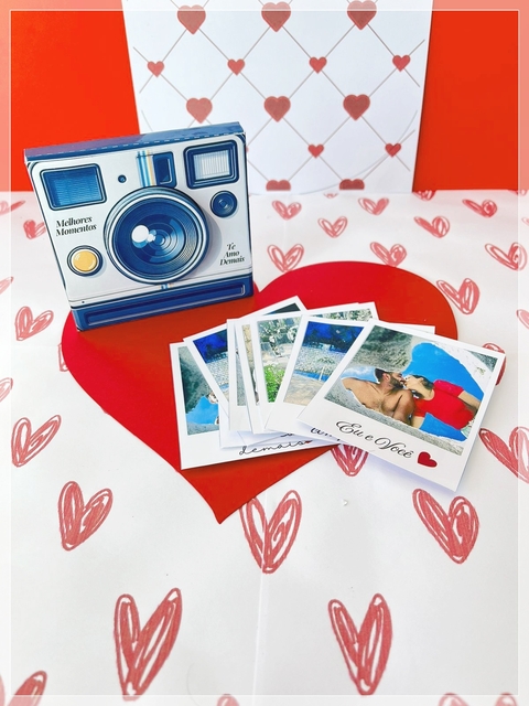 Dia dos Namorados - Caixinha com polaroids - comprar online
