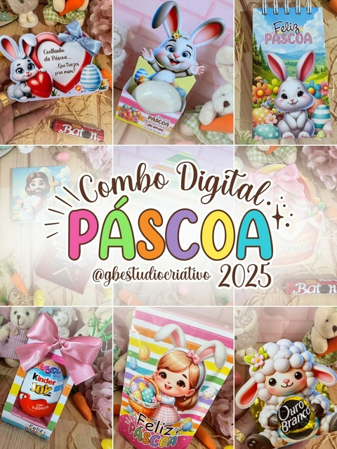 Páscoa - Combo Digital Páscoa 2025 - comprar online