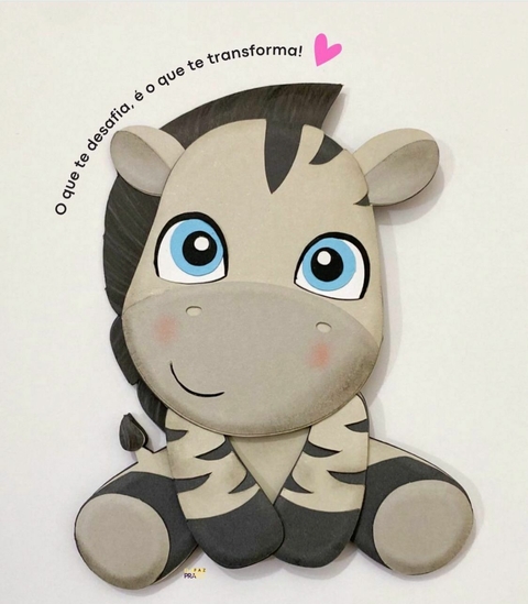 Zebra - Topo de Bolo